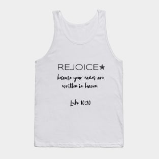 Rejoice Tank Top